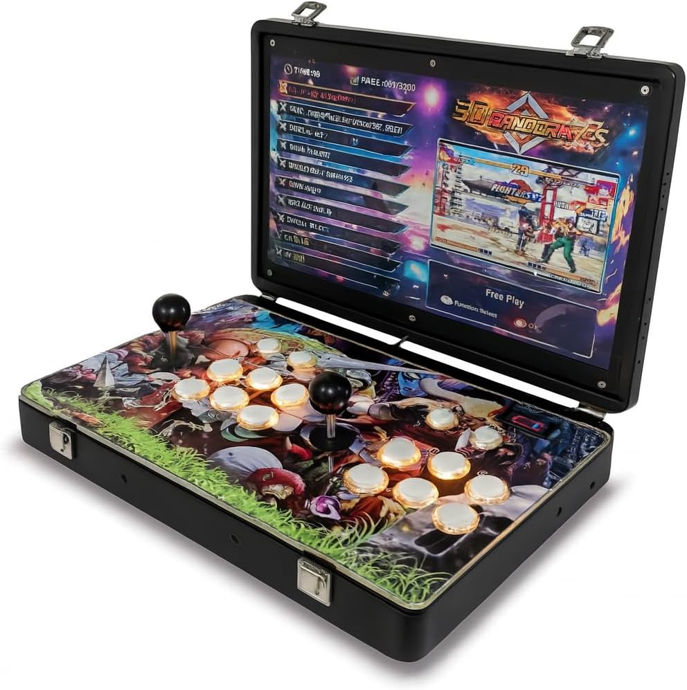 maquina arcade bartop plegable 2025