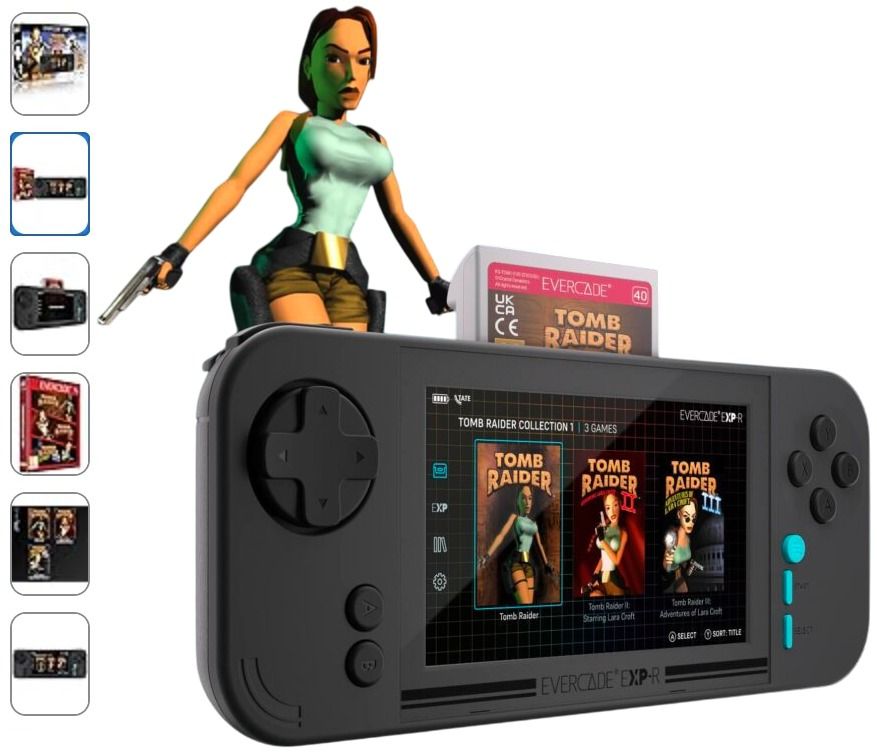 evercade exp r tomb raider